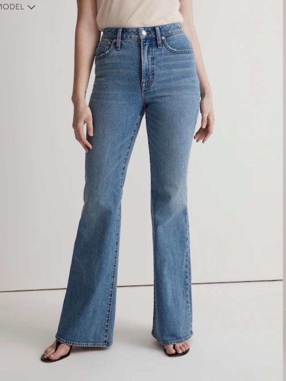 Madewell The Curvy Perfect Vintage Flare Jean